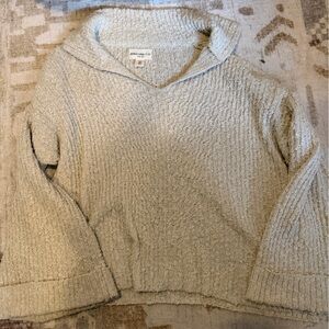 Indigo Luna Cloud Winterfall Cloud Cream Sweater OS